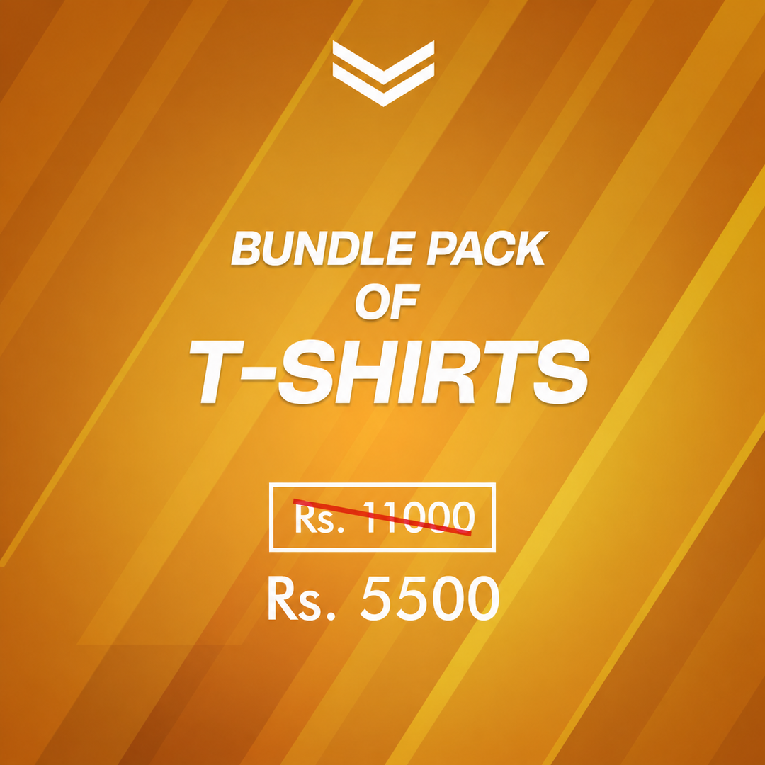 Bundle Pack of T-Shirts (Upto 50% Off)